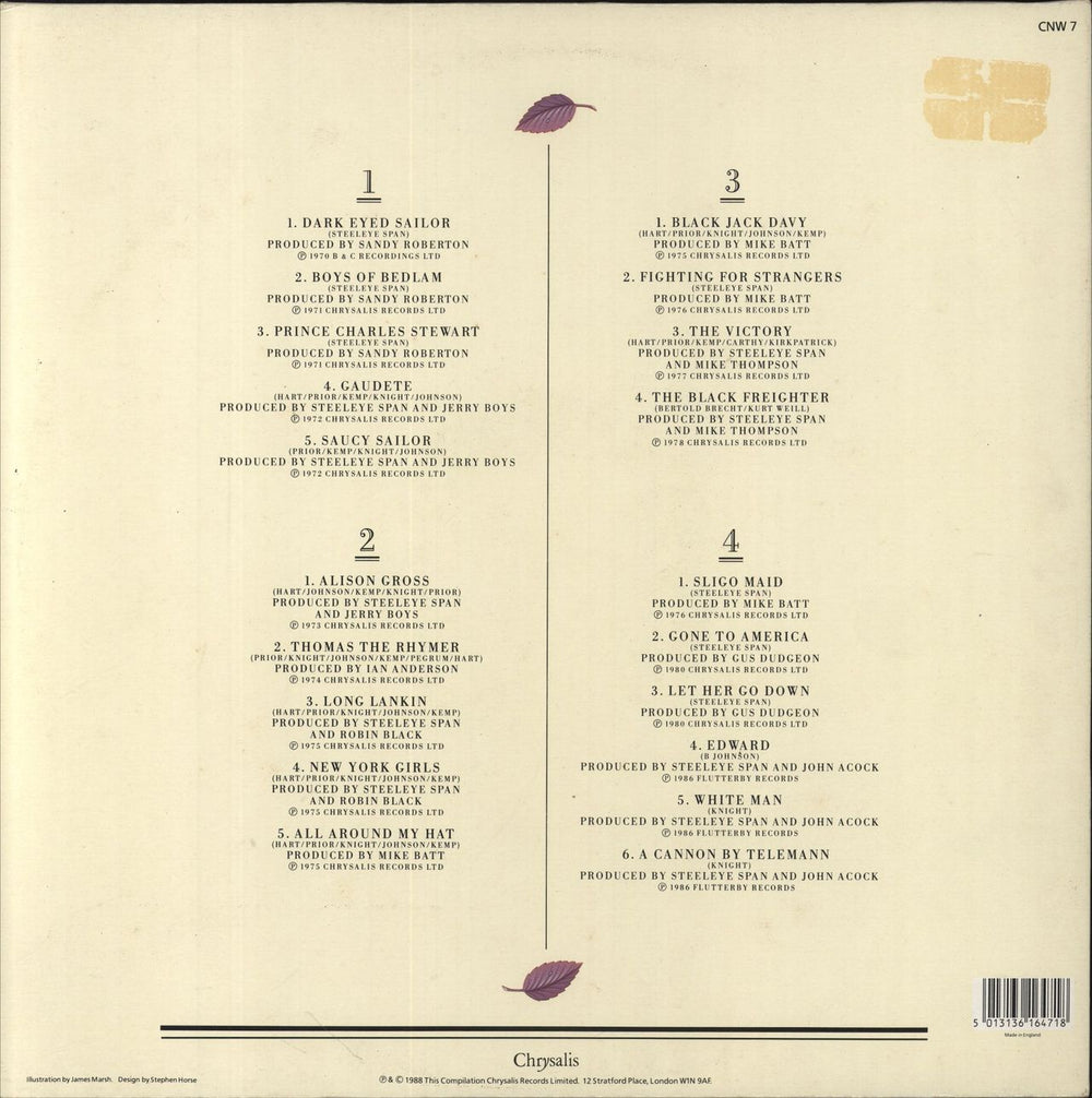 Steeleye Span Portfolio UK 2-LP vinyl record set (Double LP Album) 5013136164718