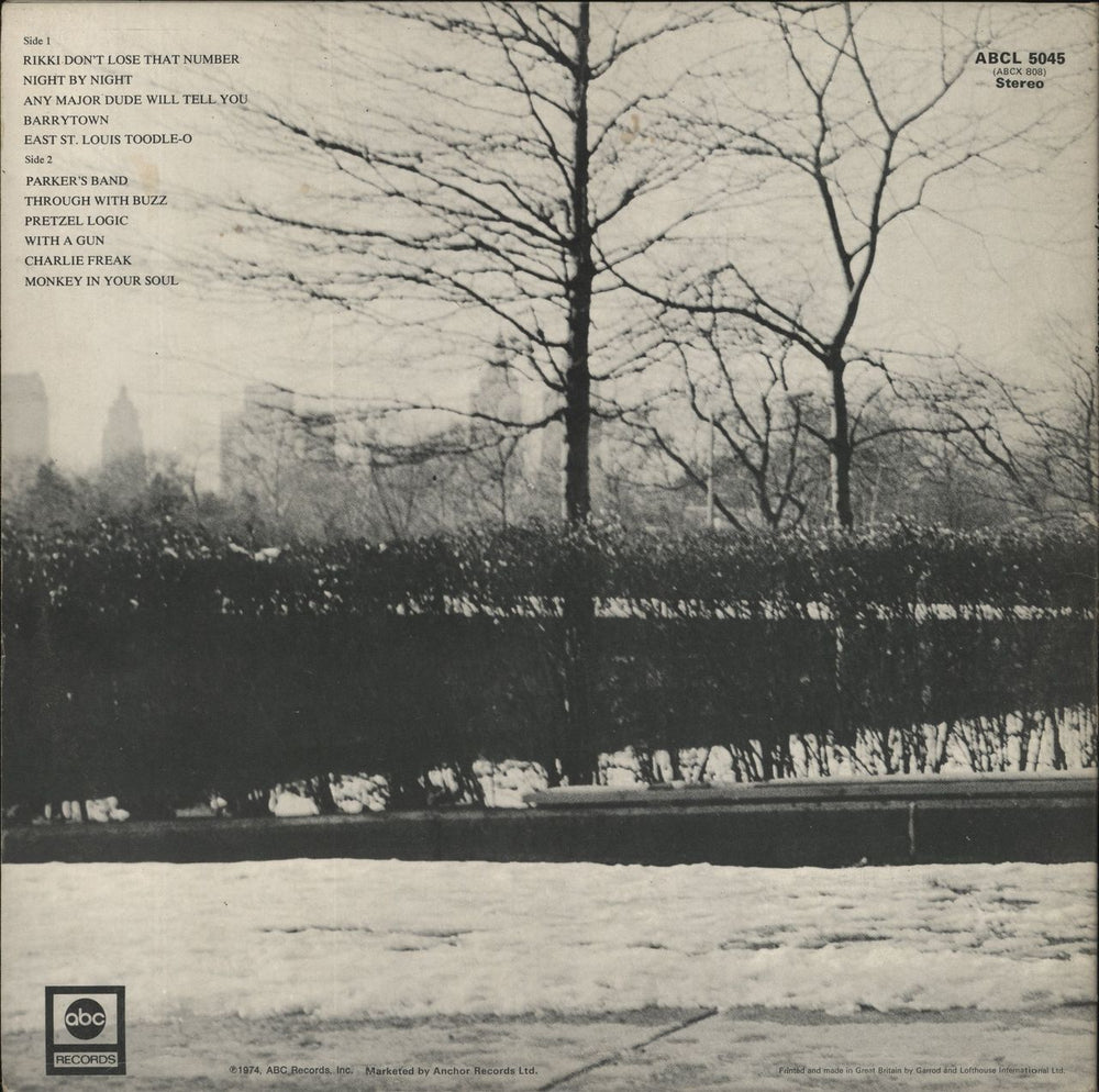 Steely Dan Pretzel Logic - 2nd UK vinyl LP album (LP record)