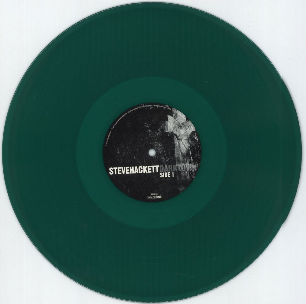 Steve Hackett Darktown - 180 Gram Green Vinyl - Autographed UK 2-LP vinyl record set (Double LP Album) SVE2LDA879422
