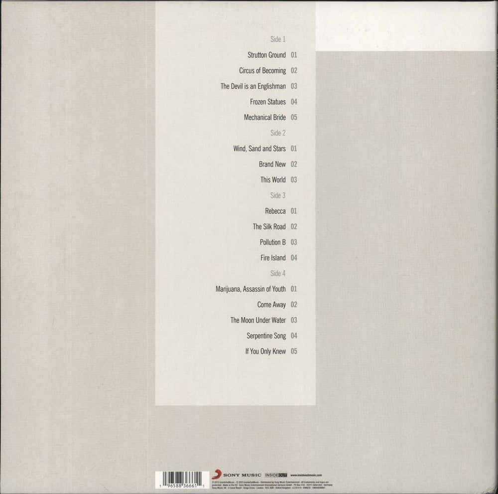 Steve Hackett To Watch The Storms - 180 Gram Mastered For Vinyl UK 2-LP vinyl record set (Double LP Album) 196588366611