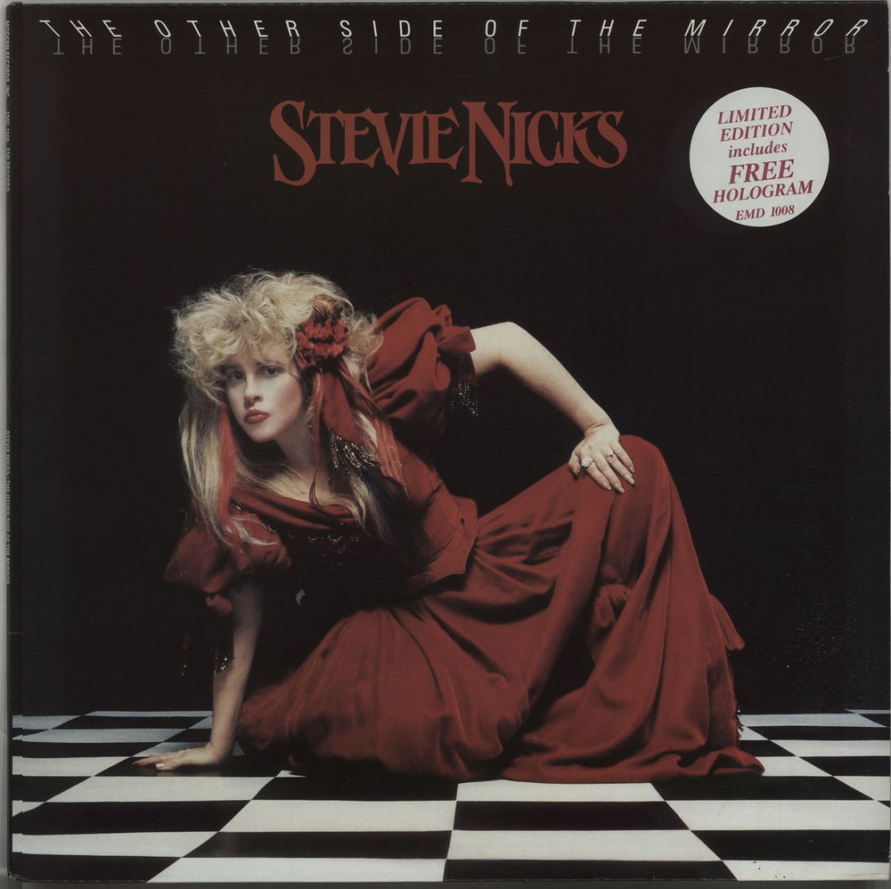 Stevie Nicks The Other Side Of The Mirror - Complete - Hype Sticker UK vinyl LP album (LP record) EMD1008