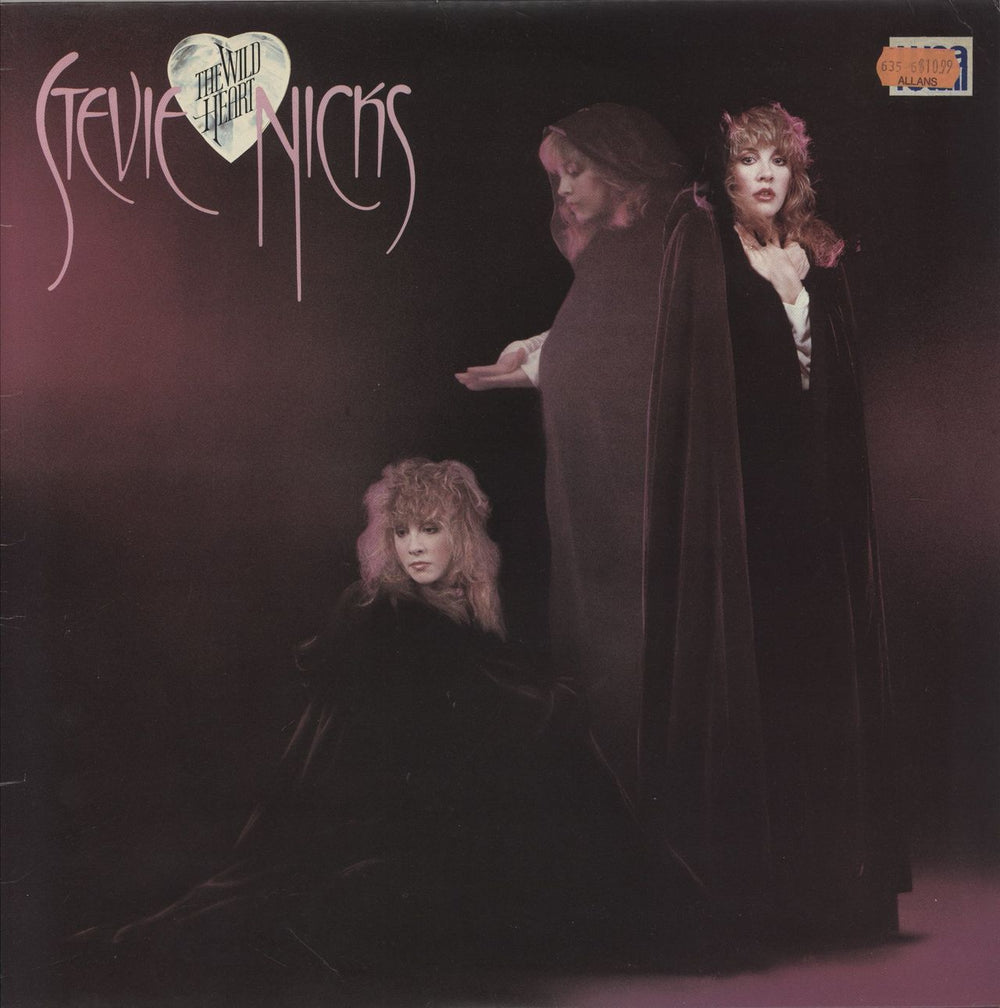 Stevie Nicks The Wild Heart Australian vinyl LP album (LP record) 250071-1