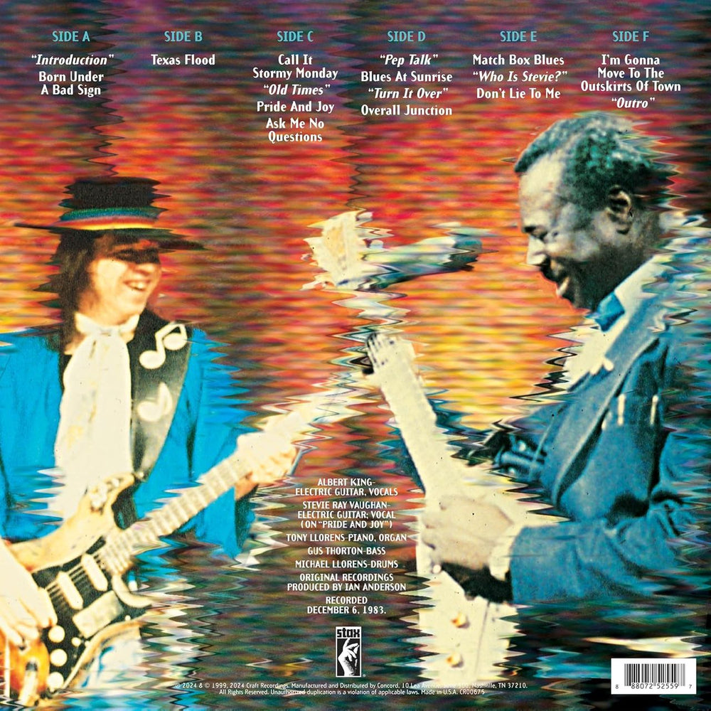 Stevie Ray Vaughan In Session - 25th Anniversary Deluxe Edition 3-LP 180 Gram - Sealed UK 3-LP vinyl record set (Triple LP Album)