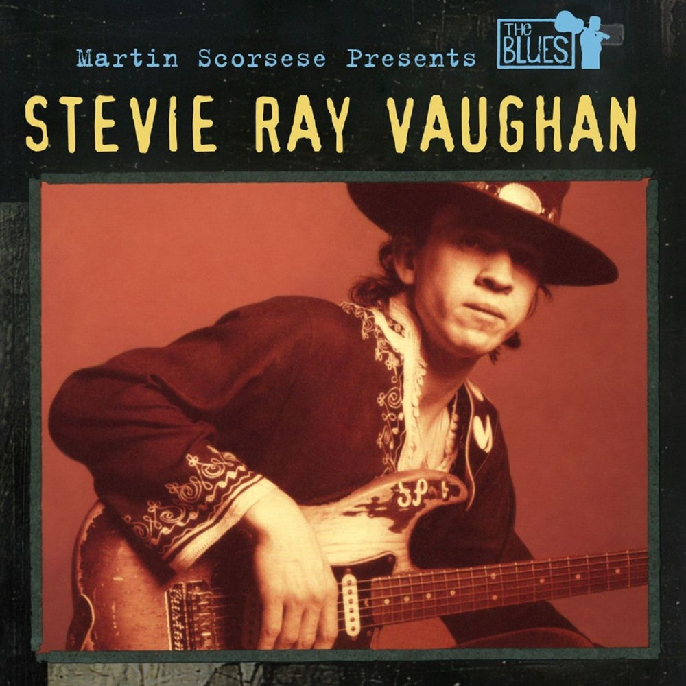 Stevie Ray Vaughan Martin Scorsese Presents The Blues - Blue Vinyl 180 Gram UK 2-LP vinyl record set (Double LP Album) SRV2LMA830163