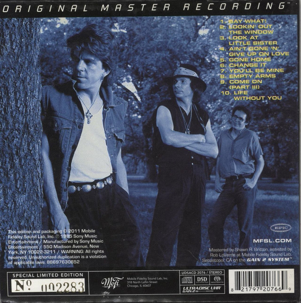 Stevie Ray Vaughan Soul To Soul US super audio CD SACD 821797207669