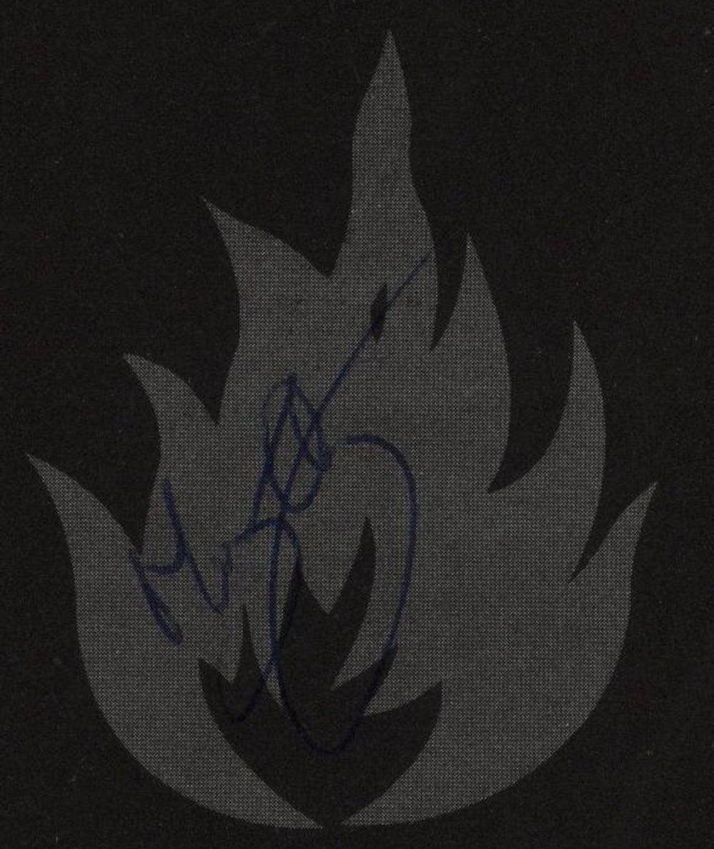 Stiff Little Fingers Inflammable Material - 1st - Fully Autographed UK vinyl LP album (LP record) Deleted