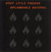 Stiff Little Fingers Inflammable Material - 1st - Fully Autographed UK vinyl LP album (LP record) ROUGH1