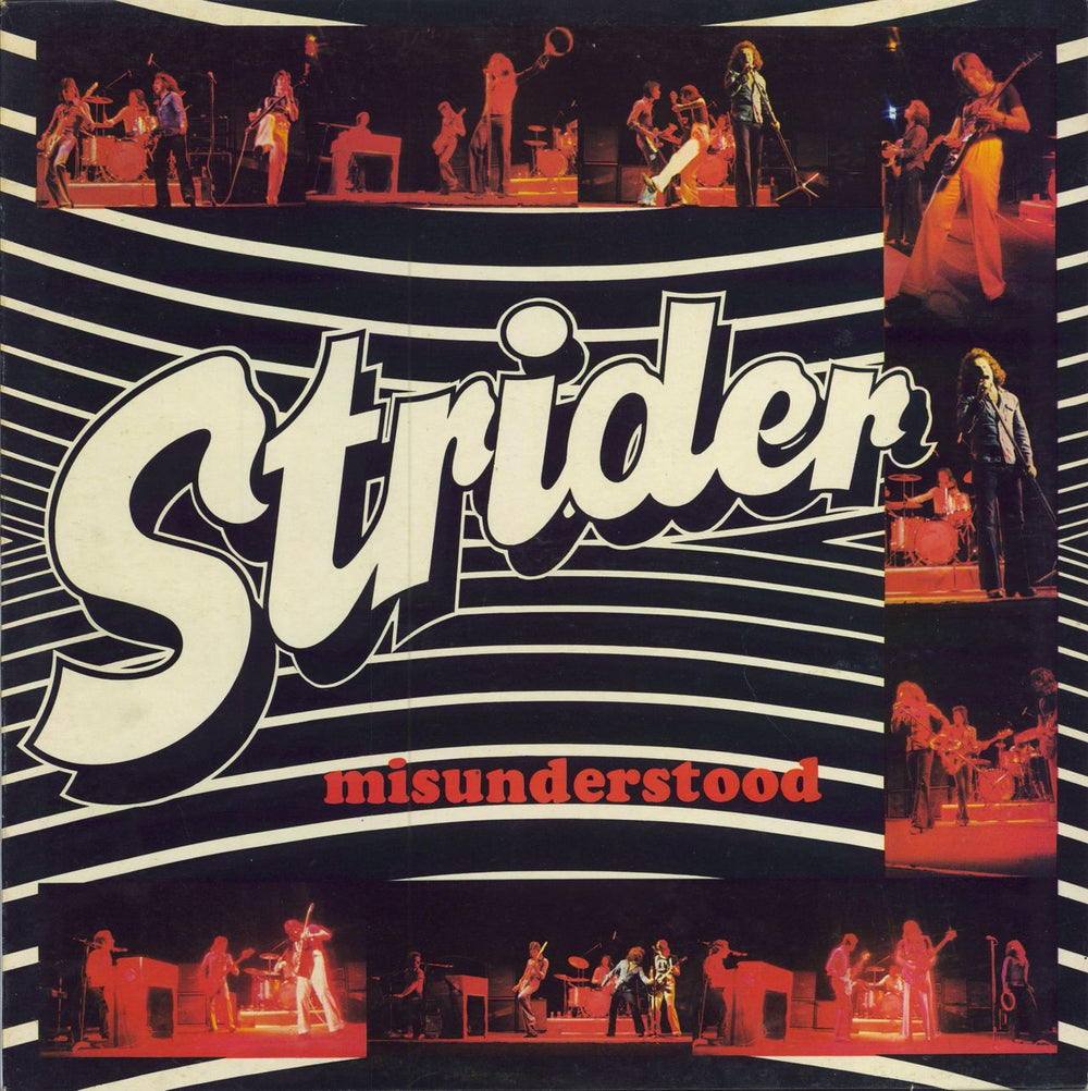 Strider Misunderstood UK vinyl LP album (LP record) GML1012