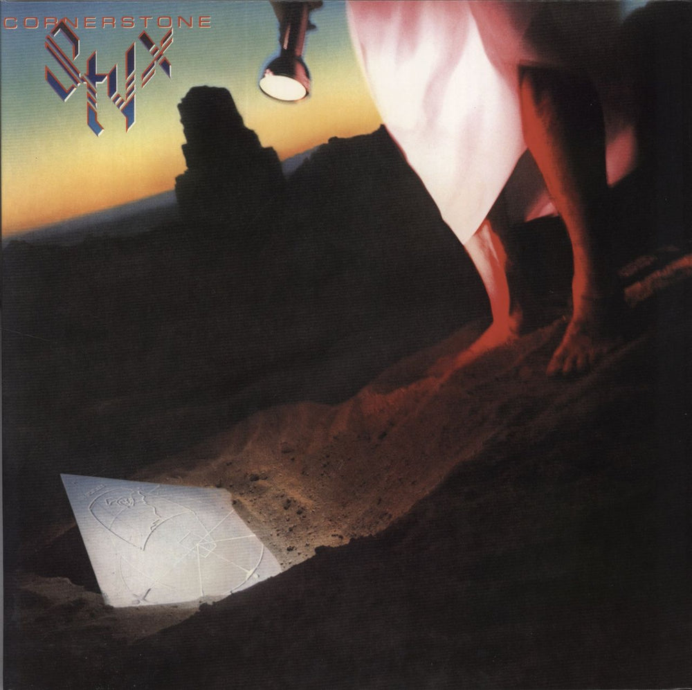 Styx Cornerstone US vinyl LP album (LP record) B0022020-01