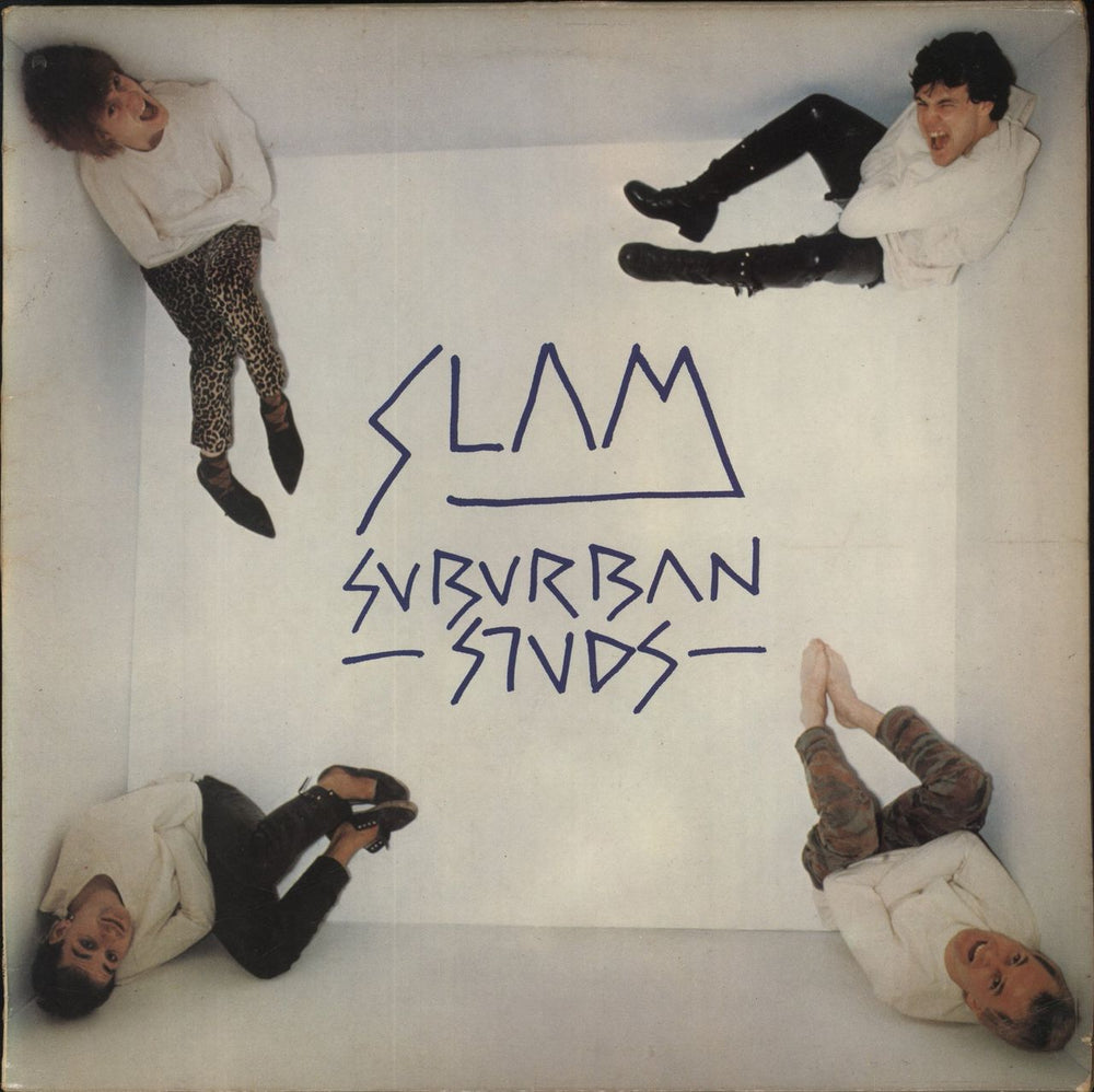 Suburban Studs Slam - VG UK vinyl LP album (LP record) POW001