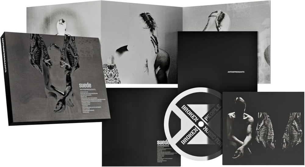Suede Antidepressants - Deluxe 1CD Edition Box + Hessian Slipcase Inner- Sealed UK CD album (CDLP) 964174092