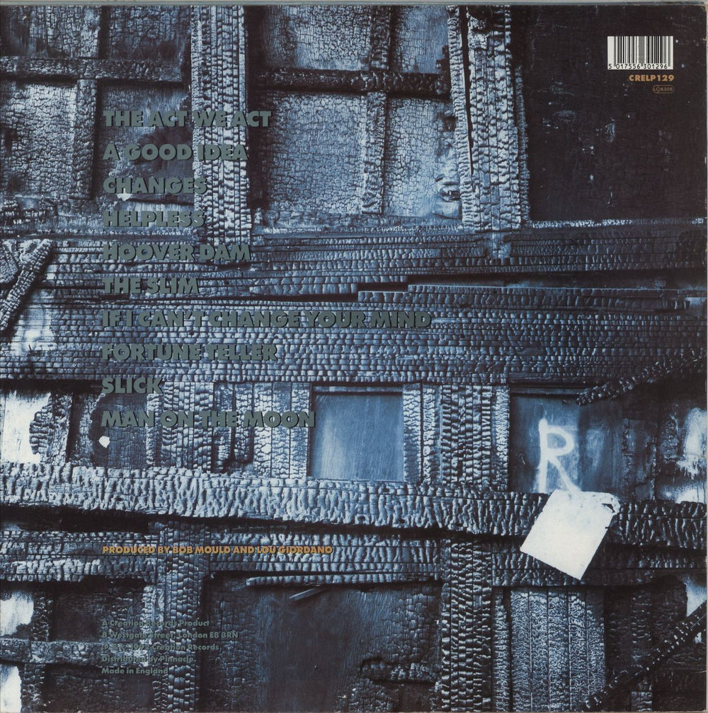 Sugar (90s) Copper Blue - 1st - VG UK vinyl LP album (LP record) 5017556301296