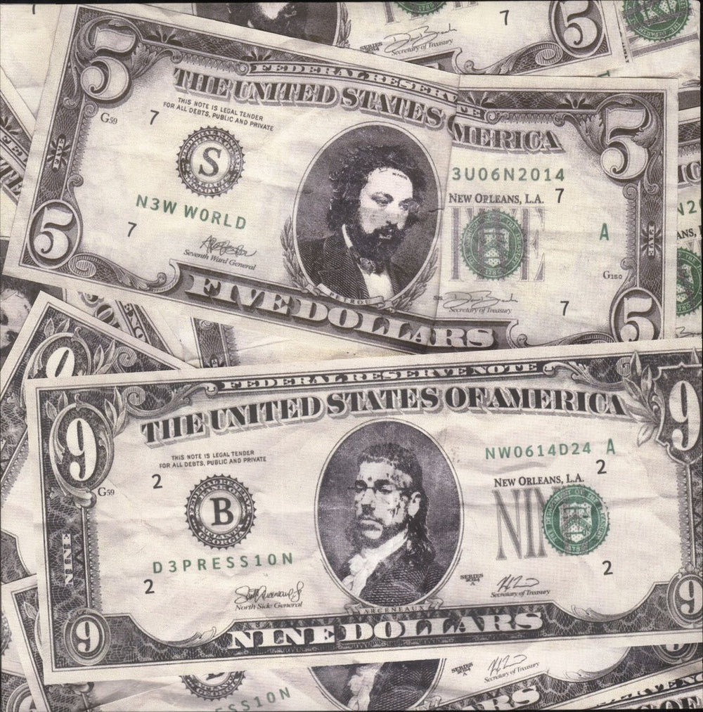 $uicideboy$ New World Depression - Coke Bottle Clear Vinyl US vinyl LP album (LP record) G*59 RECORDS