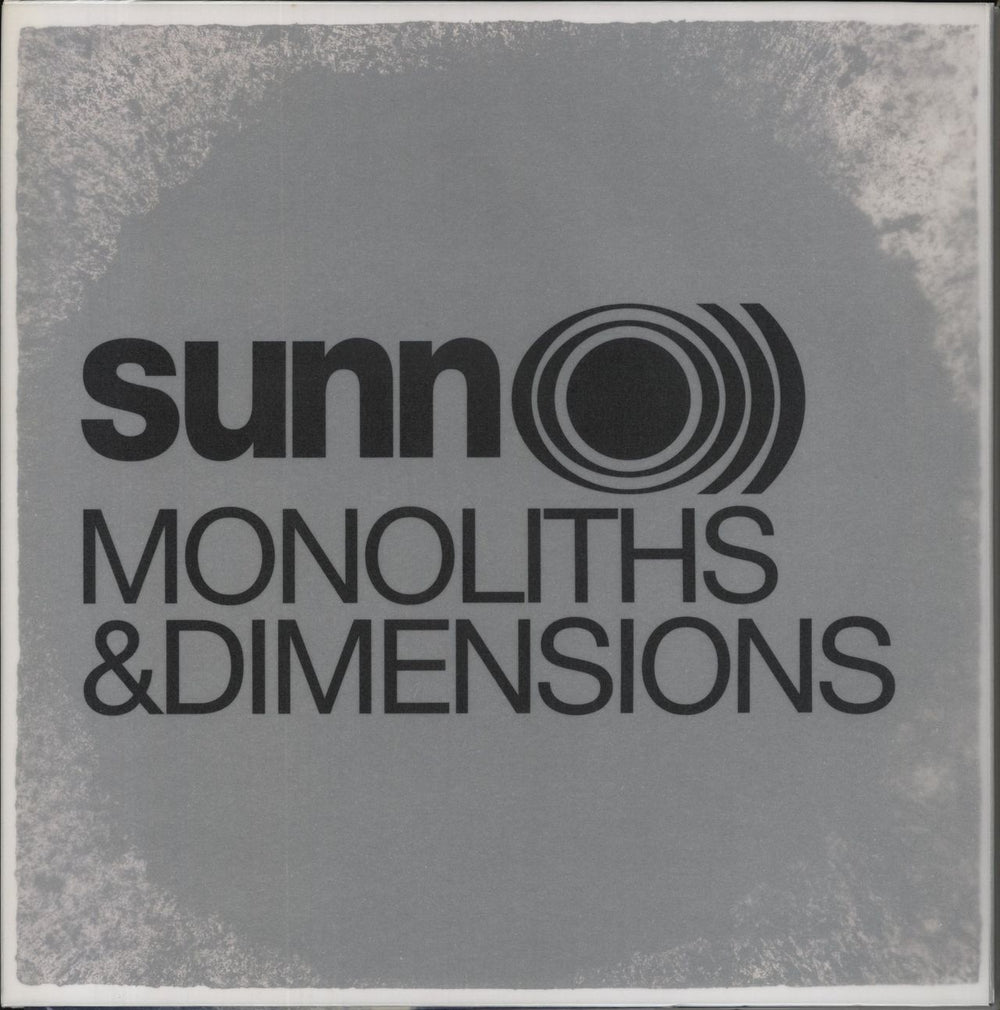 Sunn O))) Monoliths & Dimensions - 180 Gram Vinyl US 2-LP vinyl record set (Double LP Album) SUNN100