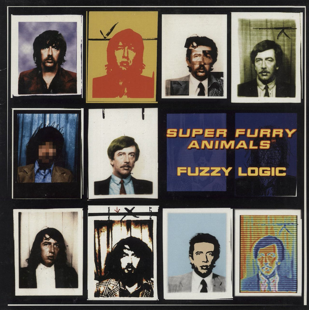 Super Furry Animals Fuzzy Logic - EX UK vinyl LP album (LP record) CRELP190