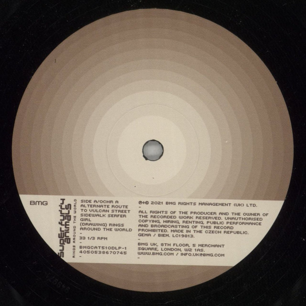 Super Furry Animals Rings Around The World UK 2-LP vinyl record set (Double LP Album) SFA2LRI870600