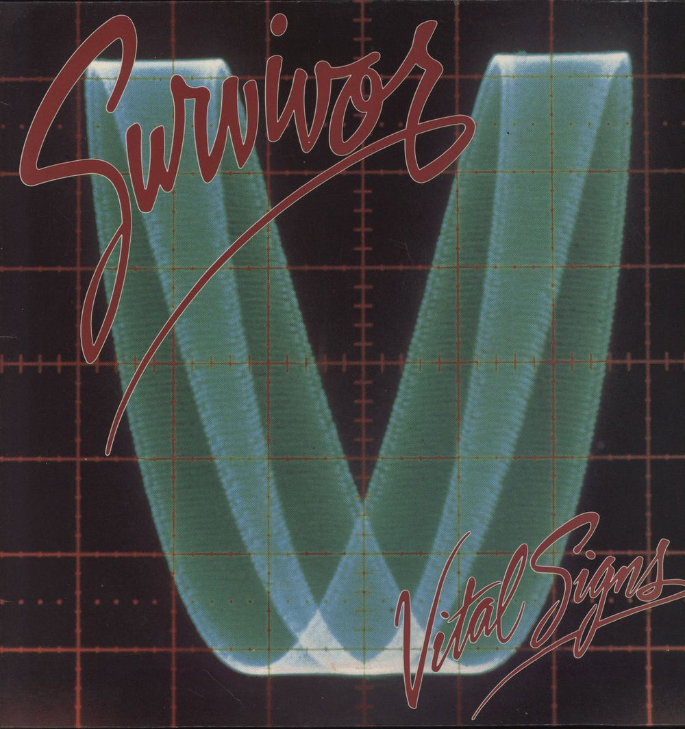 Survivor Vital Signs UK vinyl LP album (LP record) SCT26126