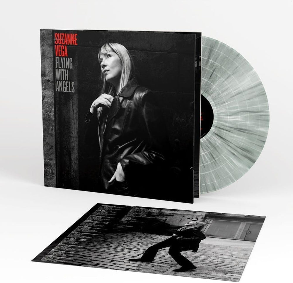 Suzanne Vega Flying With Angels - Grey Smoke Vinyl - Sealed UK vinyl LP album (LP record) COOKLP943X