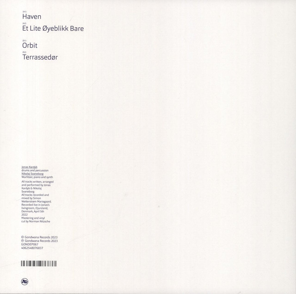 Svaneborg Kardyb At Home (An NPR Tiny Desk Concert) - Clear Vinyl UK 12" vinyl single (12 inch record / Maxi-single) 4062548076837