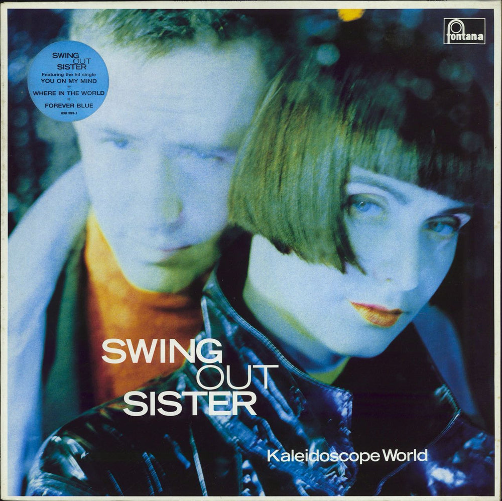 Swing Out Sister Kaleidoscope World - Hype Stickered Sleeve UK vinyl LP album (LP record) 838293-1