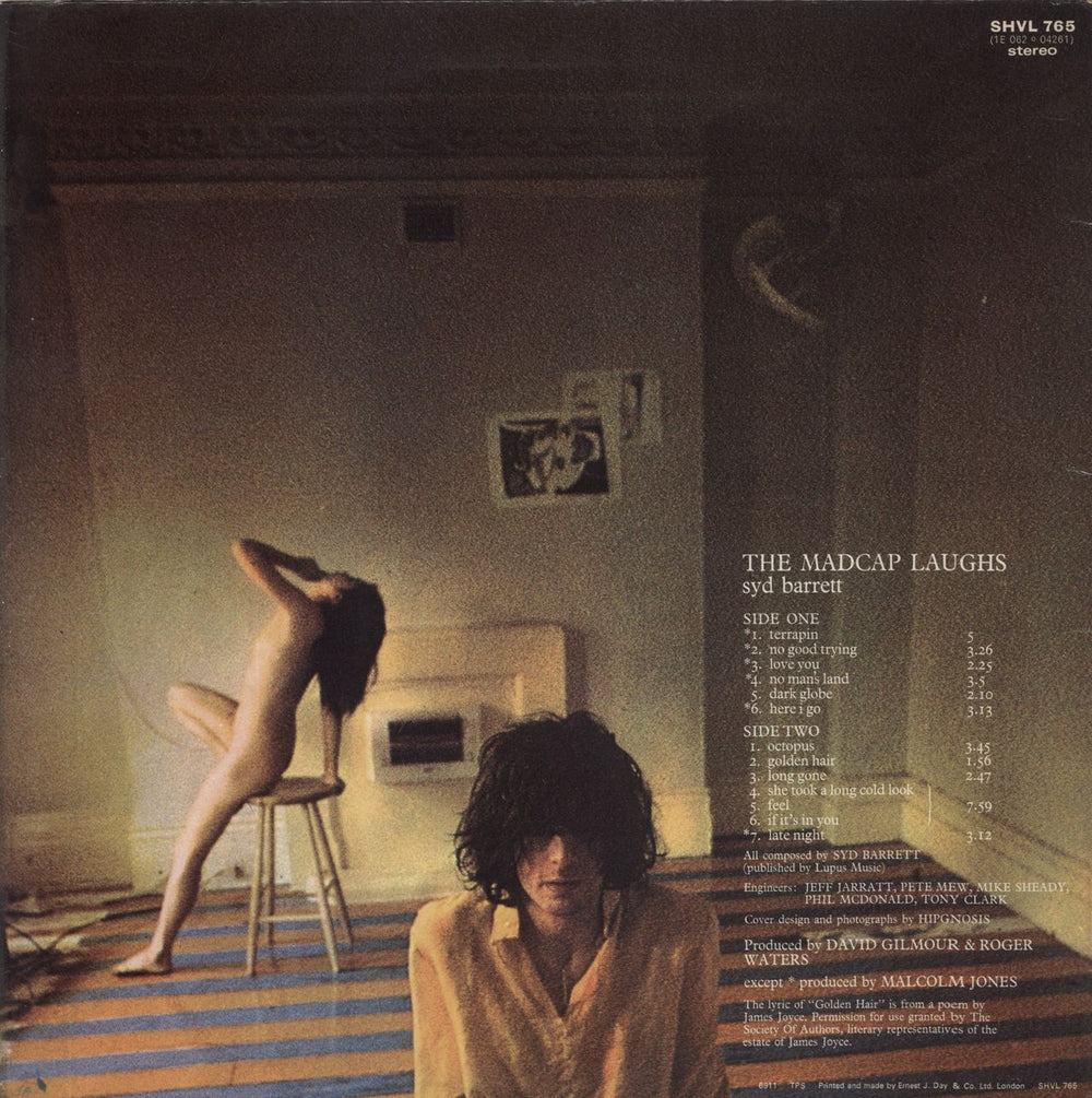 Syd Barrett The Madcap Laughs - 1st - VG UK vinyl LP album (LP record)