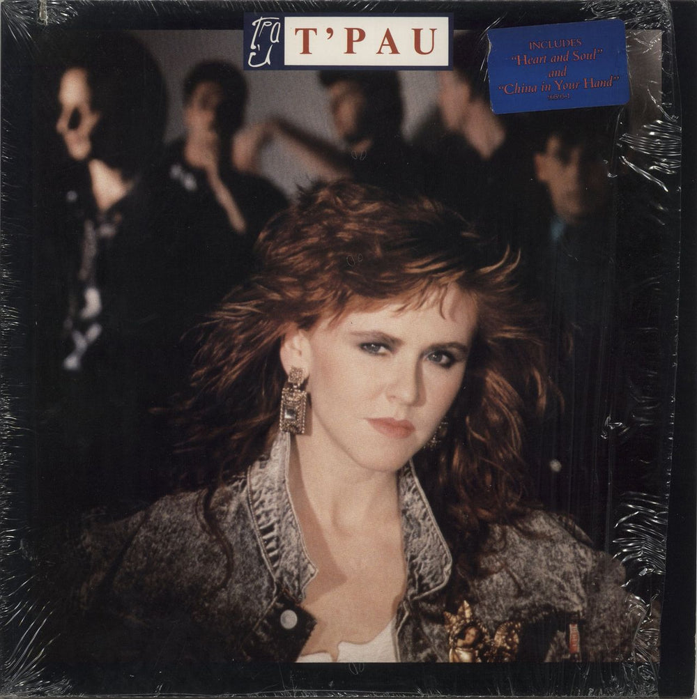 T'Pau T'Pau - Hype Stickered Shrink US vinyl LP album (LP record) 90595-1