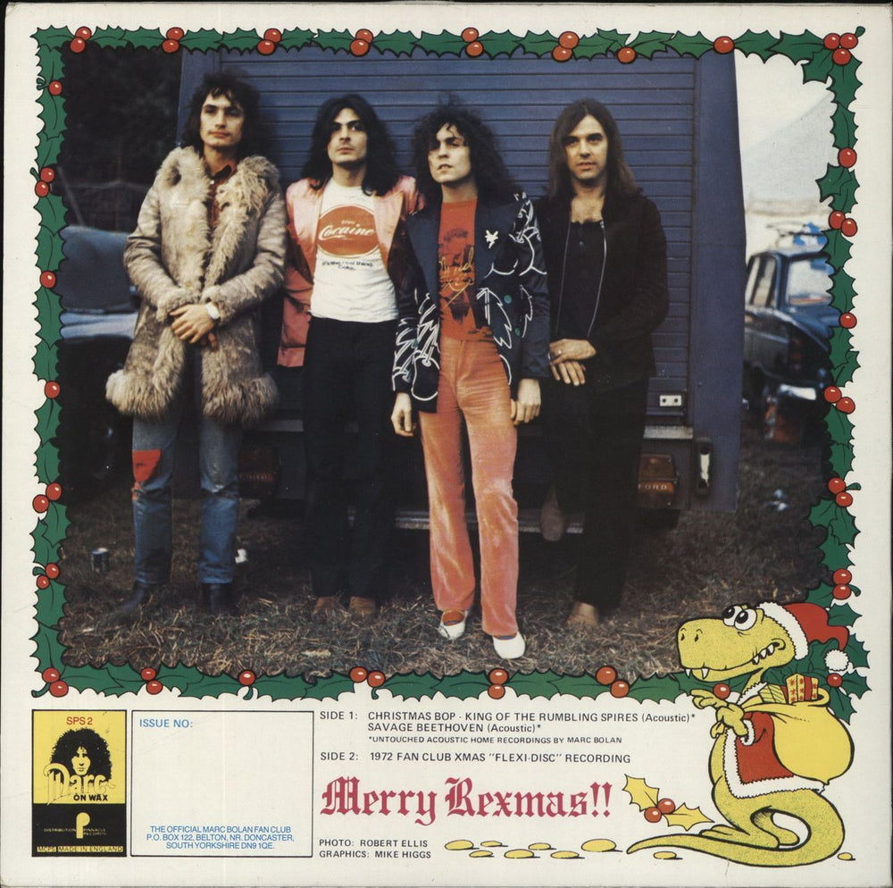 T-Rex / Tyrannosaurus Rex Christmas Bop - Numbered UK 12" vinyl single (12 inch record / Maxi-single)