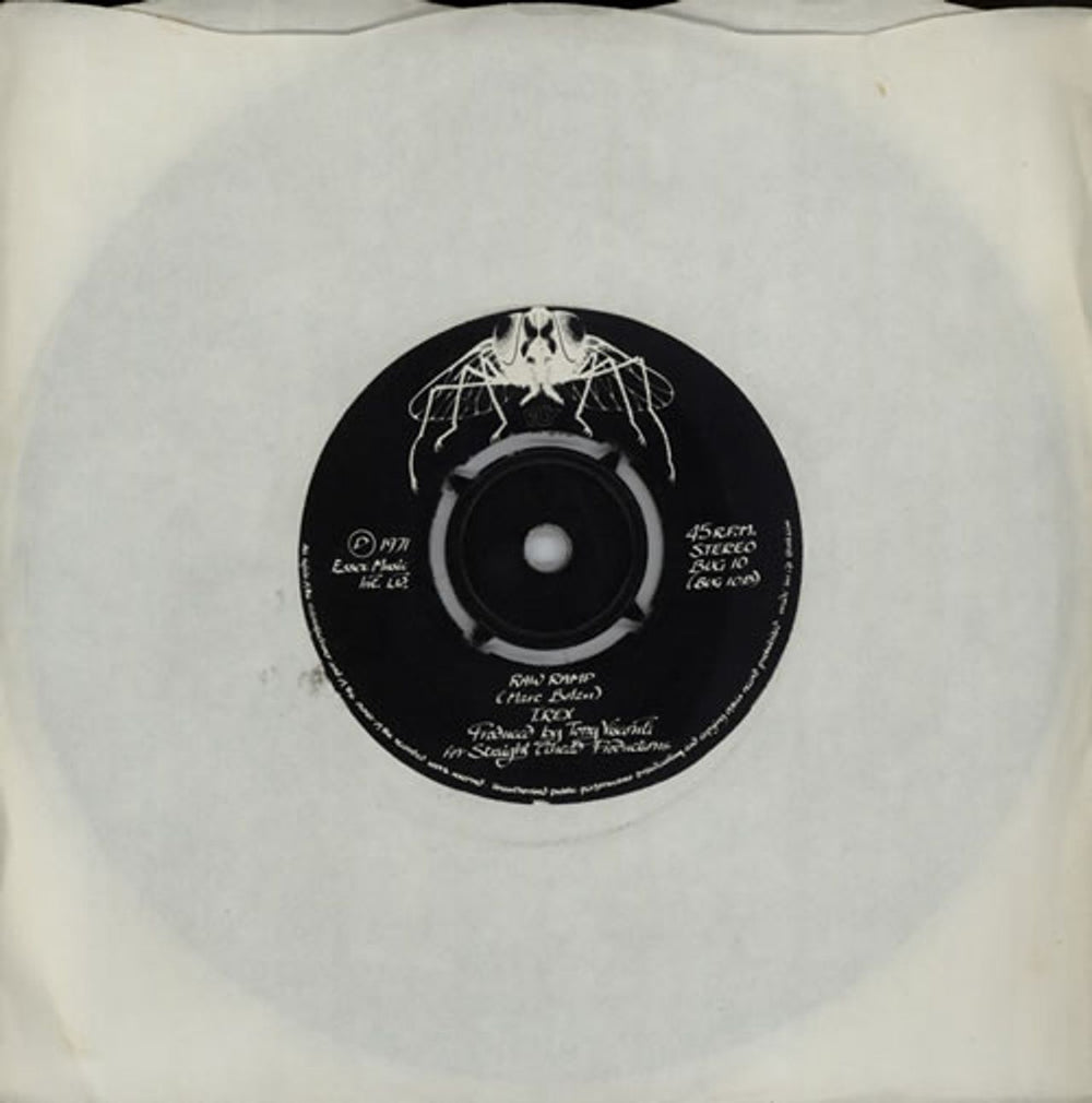 T-Rex / Tyrannosaurus Rex Get It On - 1st - 4pr UK 7" vinyl single (7 inch record / 45) BUG10