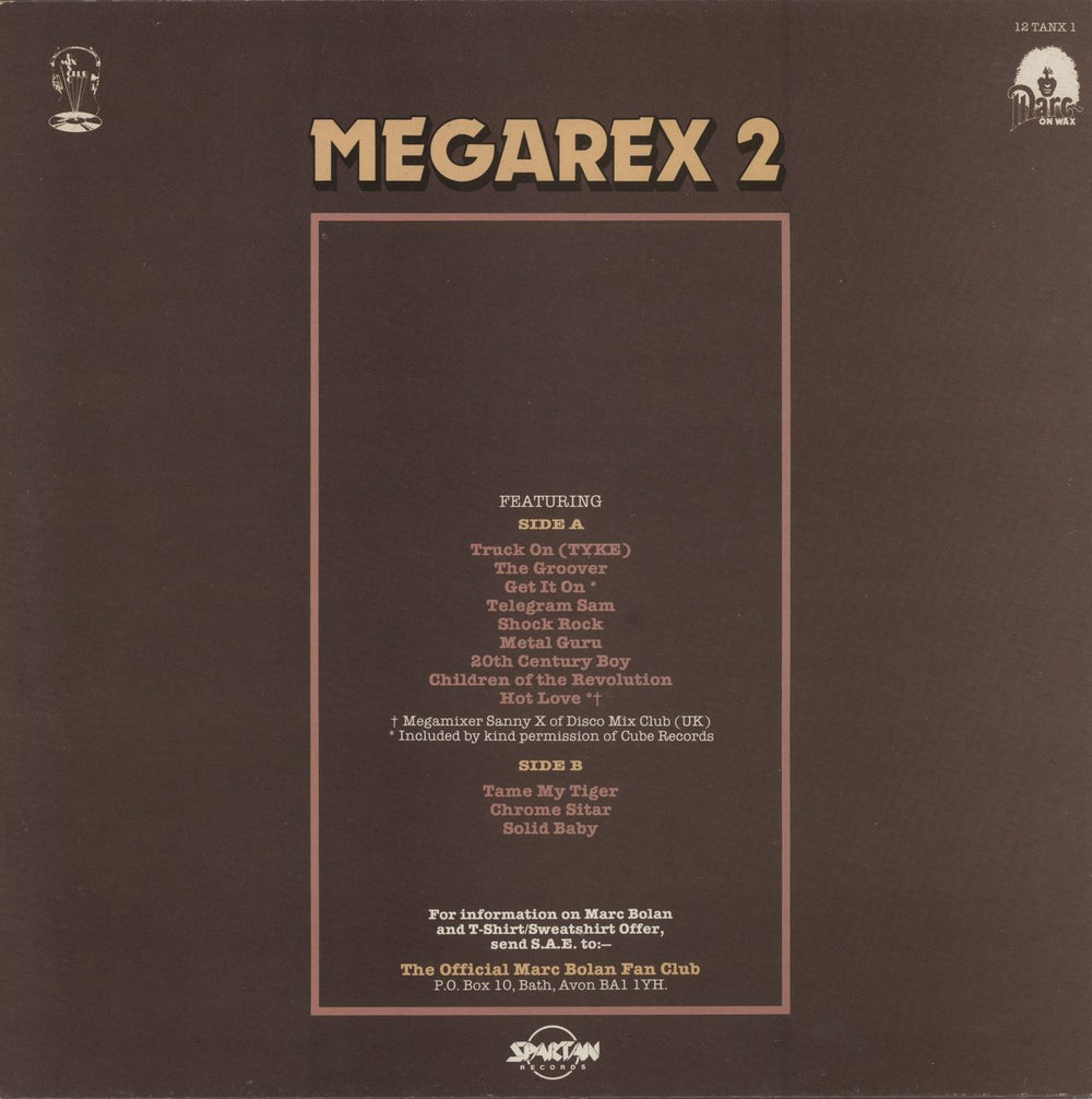 T-Rex / Tyrannosaurus Rex Megarex 2 - EX UK 12" vinyl single (12 inch record / Maxi-single)