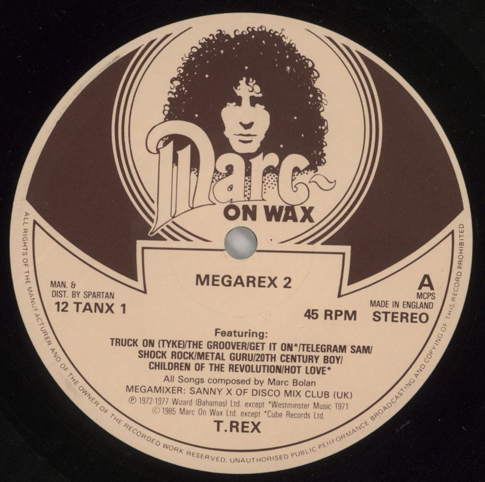 T-Rex / Tyrannosaurus Rex Megarex 2 - EX UK 12" vinyl single (12 inch record / Maxi-single) REX12ME184255