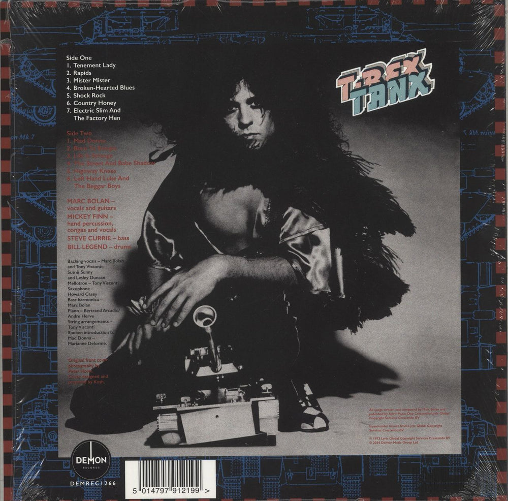 T-Rex / Tyrannosaurus Rex Tanx - RSD BF24 - Picture Disc - Shrink UK picture disc LP (vinyl picture disc album) 5014797912199