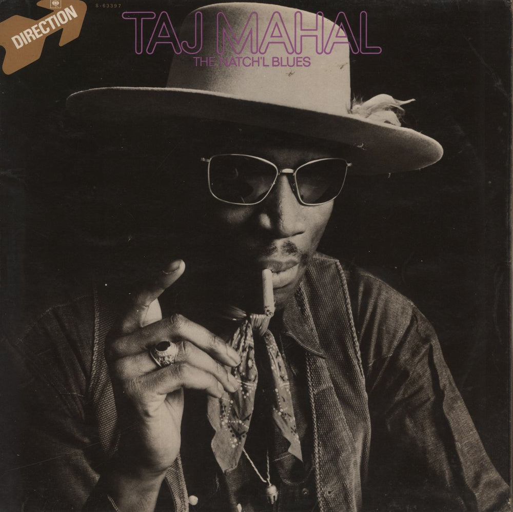 Taj Mahal The Natch'l Blues - 1st Stereo - VG UK vinyl LP album (LP record) 8-63397