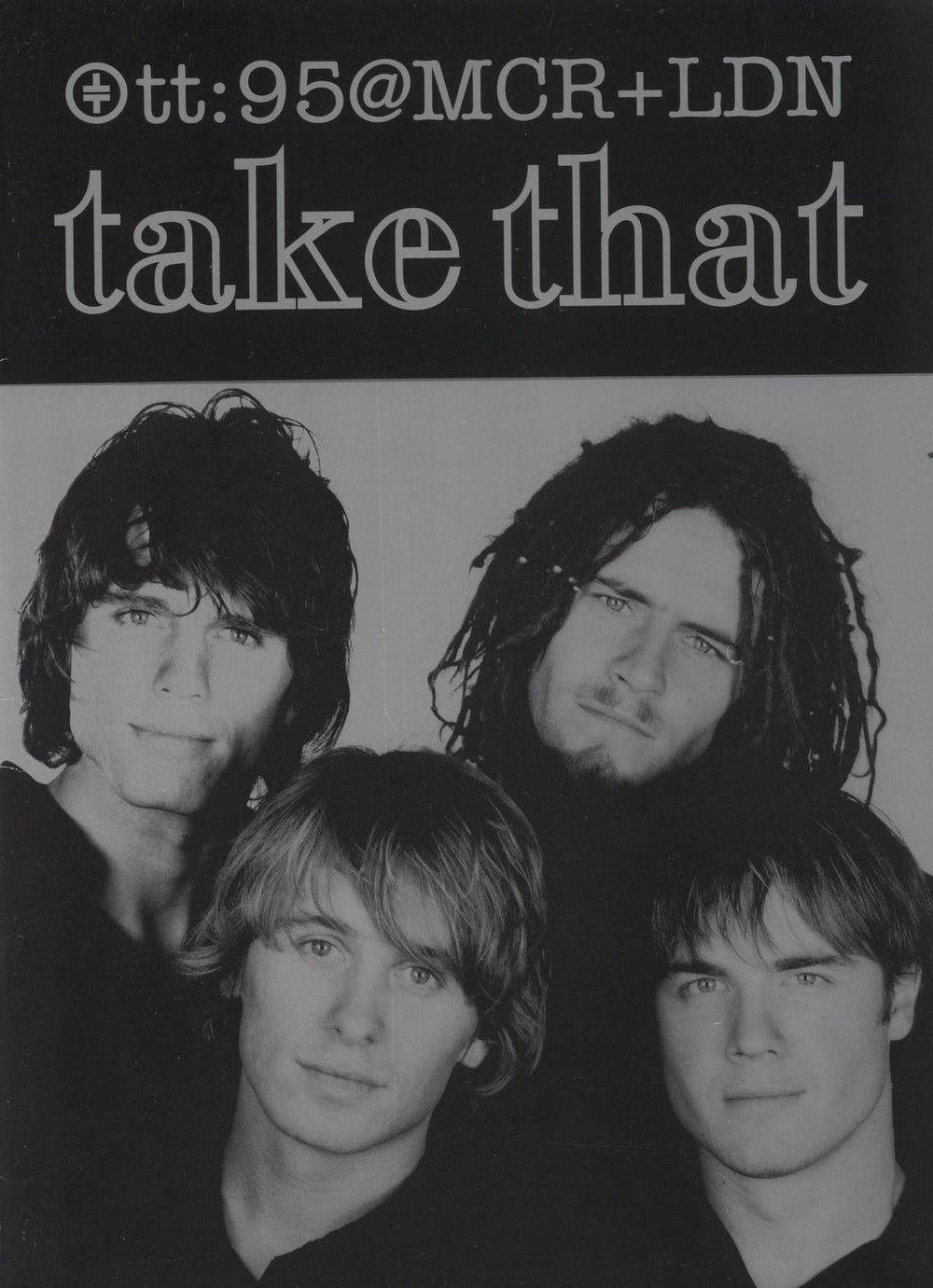 Take That @MCR + LDN UK tour programme TOUR PROGRAM