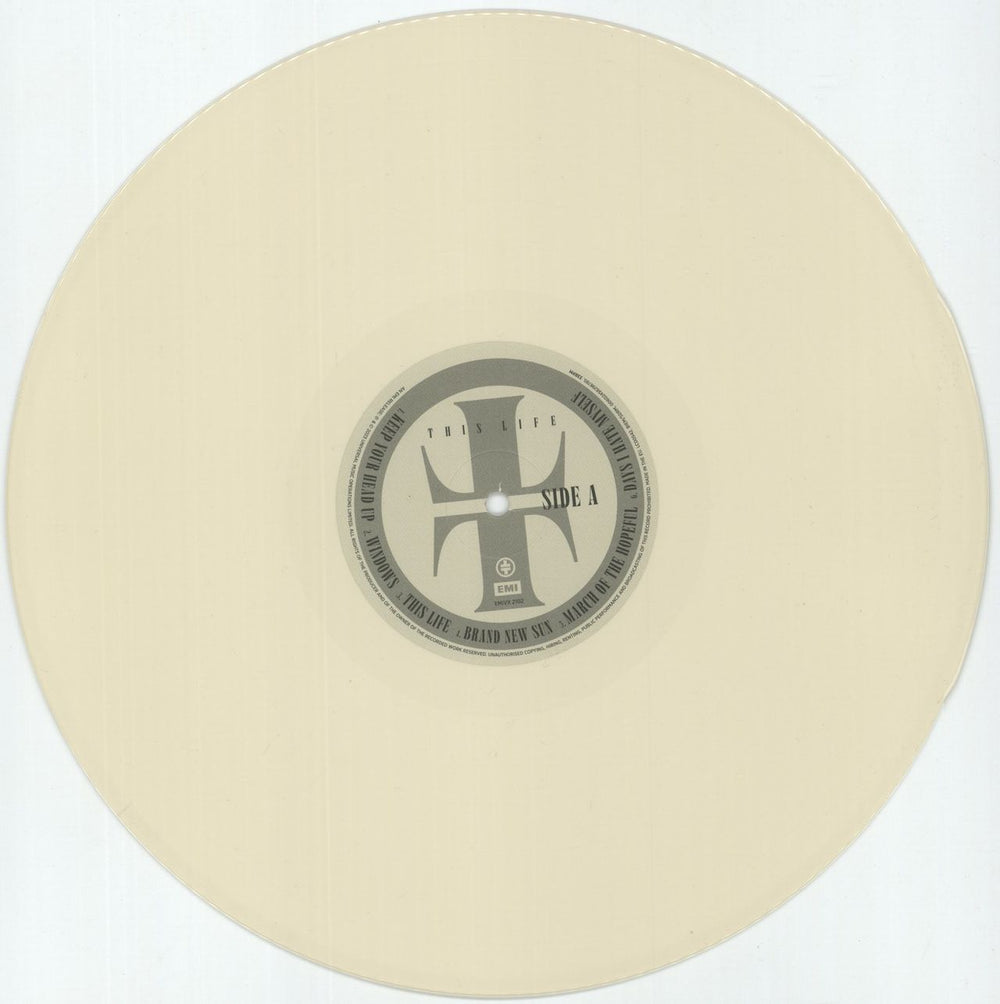 Take That This Life - Cream Vinyl UK vinyl LP album (LP record) TAKLPTH877956