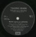 Talking Heads Radio Head UK 7" vinyl single (7 inch record / 45) TAL07RA294871