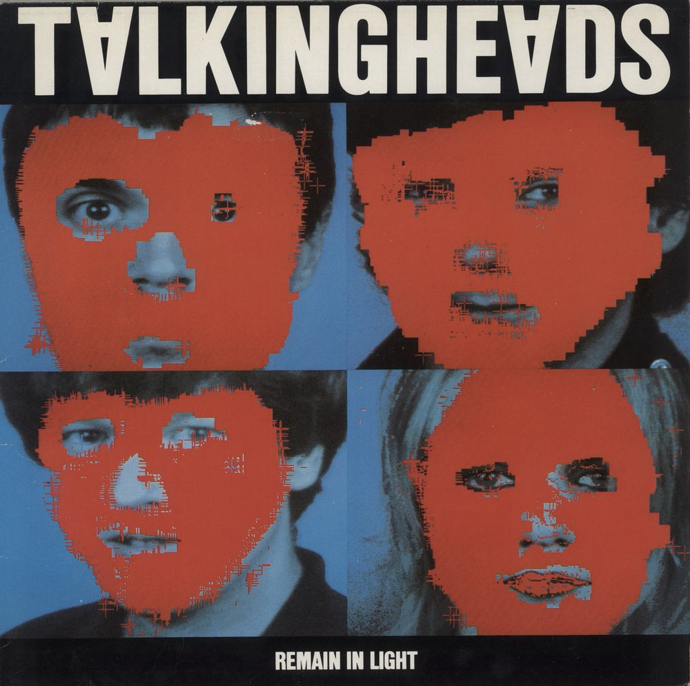 Talking Heads Remain In Light - 2nd + Inner & Insert UK vinyl LP album (LP record) SRK6095