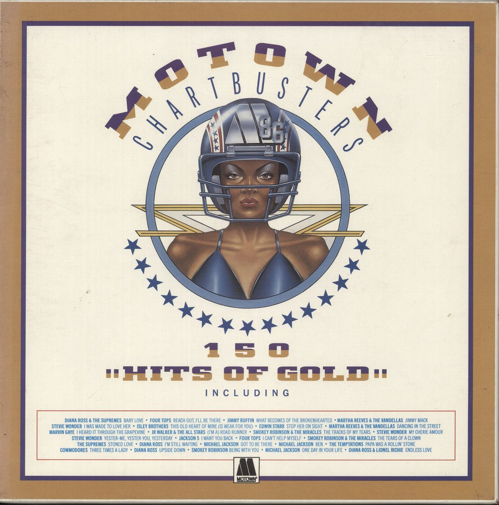 Tamla Motown Motown Chartbusters: 150 Hits Of Gold Italian Vinyl Box Set WL72410