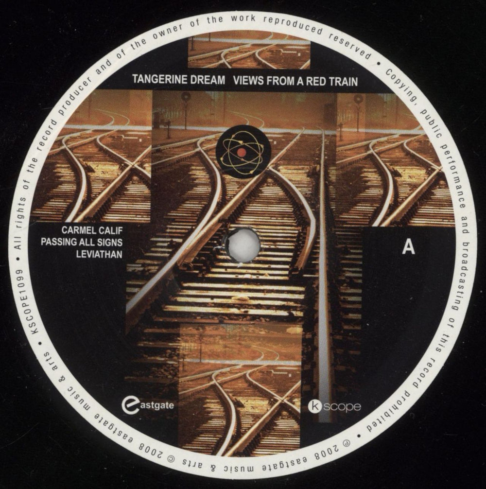 Tangerine Dream Views From A Red Train UK 2-LP vinyl record set (Double LP Album) TAN2LVI861419