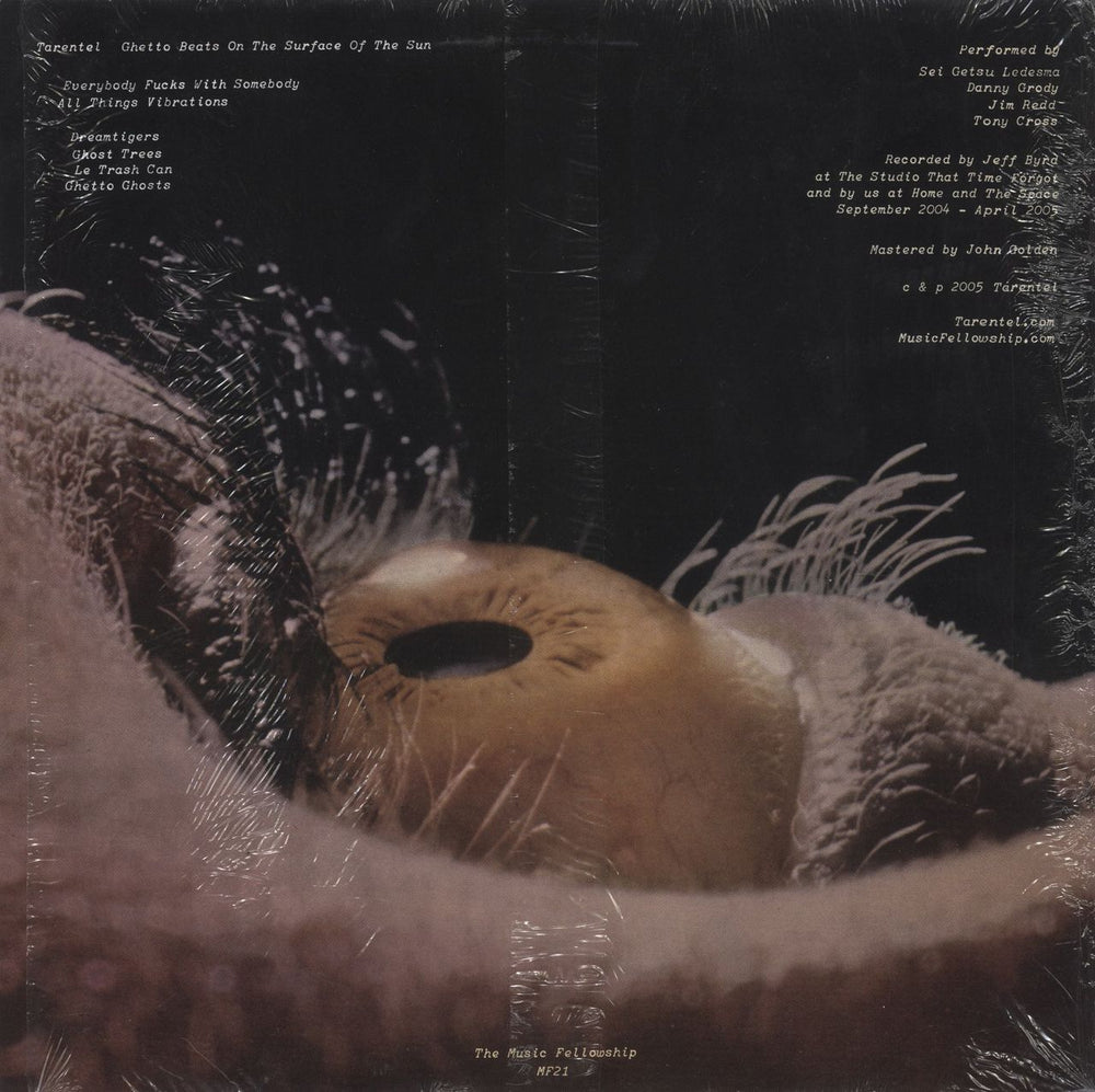 Tarentel Ghetto Beats On The Surface Of The Sun US vinyl LP album (LP record)