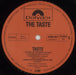 Taste Taste German vinyl LP album (LP record) TTELPTA854686
