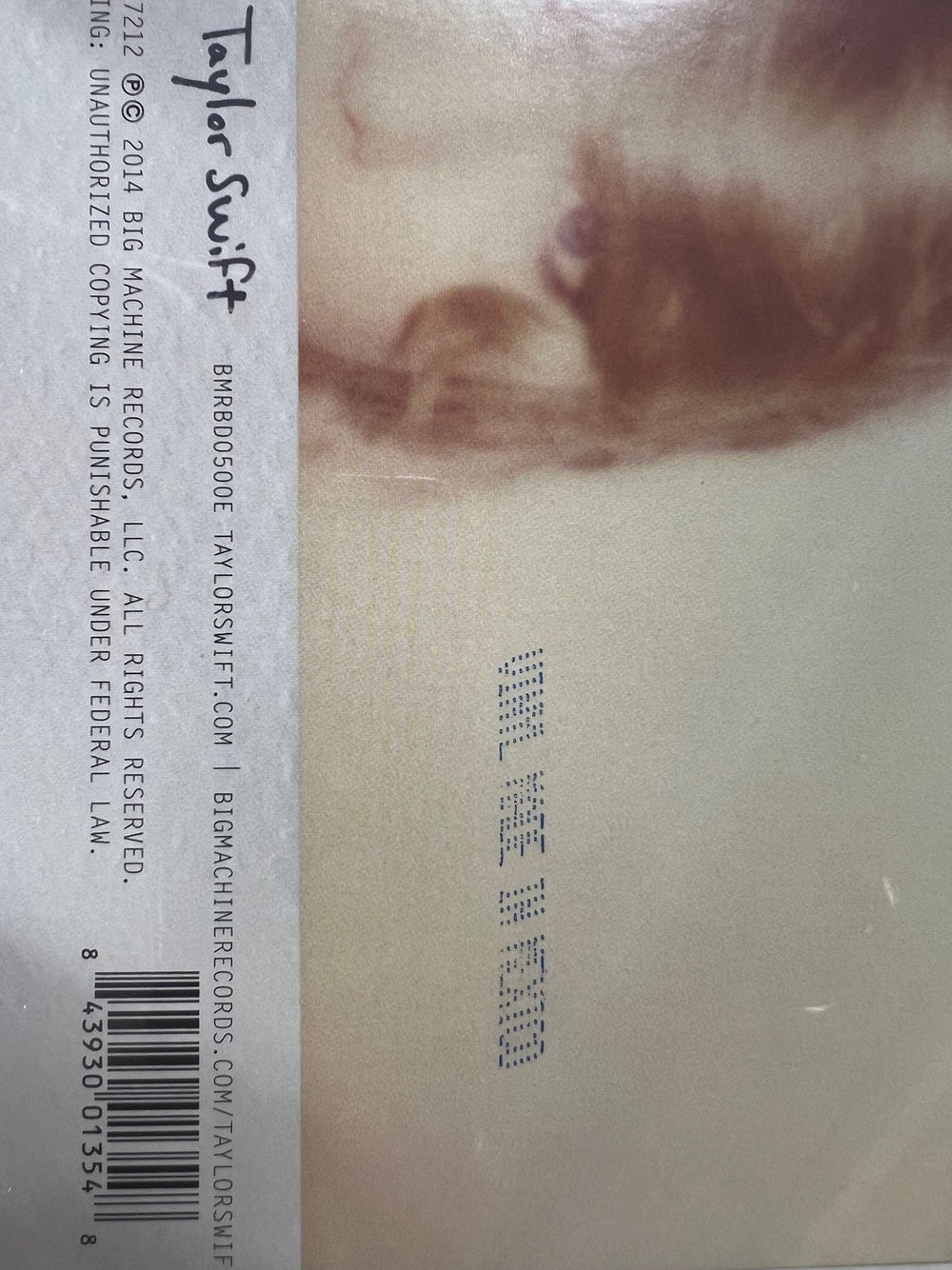 Taylor Swift 1989 - Nineteen Eighty Nine (Original Version) - Sealed US 2-LP vinyl record set (Double LP Album) T502LNI855000