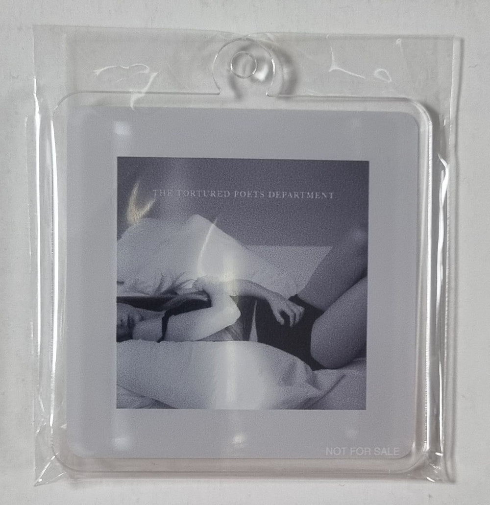 Taylor Swift The Tortured Poets Department - Deluxe Edition 7-Inch Sleeve + Acrylic Keychain - Sealed Japanese CD album (CDLP) 4988031640289