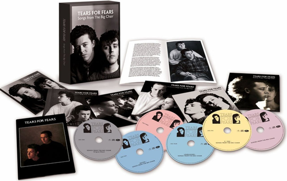 Tears For Fears Songs From The Big Chair UK CD Album Box Set 602537949915