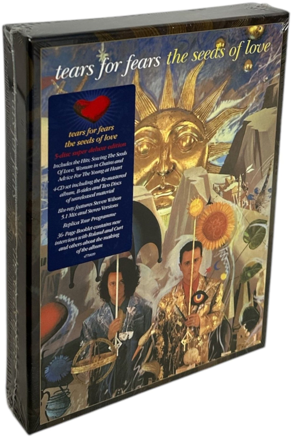 Tears For Fears The Seeds Of Love: Super Deluxe Edition 4CD+1Blu-Ray - Sealed UK CD Album Box Set 4770699