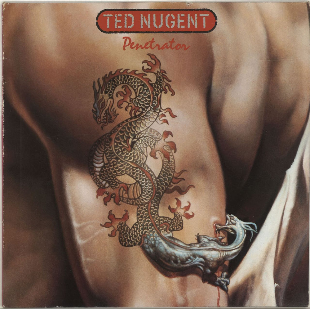 Ted Nugent Penetrator German vinyl LP album (LP record) 780125-1