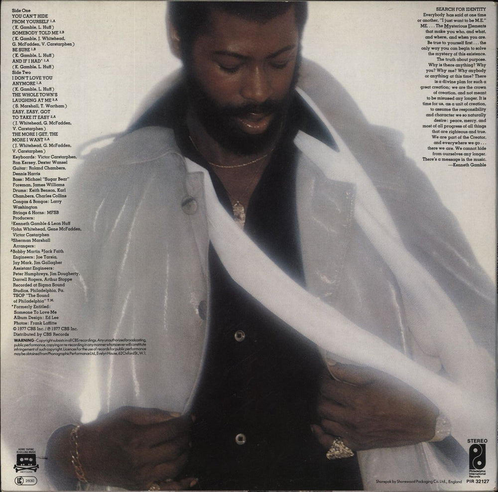 Teddy Pendergrass Teddy Pendergrass - Nice Price! UK vinyl LP album (LP record)