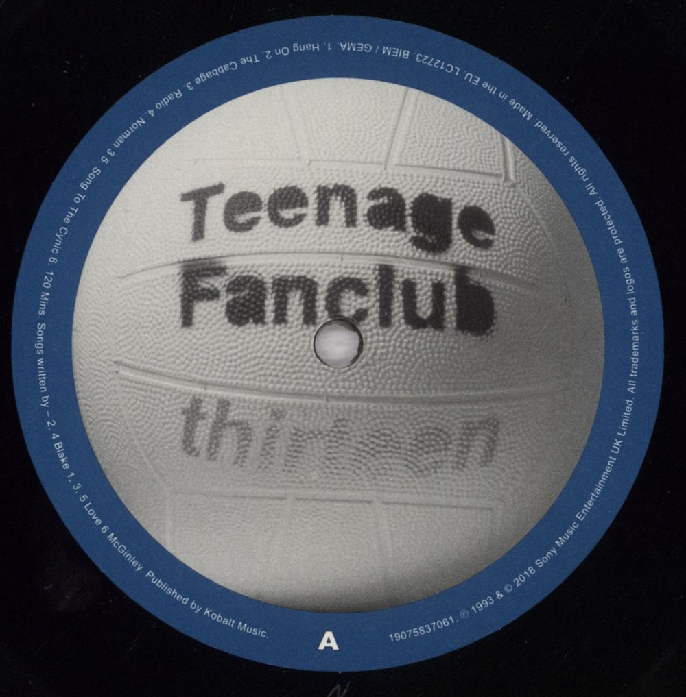 Teenage Fanclub Thirteen - 180gm Vinyl + Bonus 7" UK vinyl LP album (LP record) TFCLPTH841204