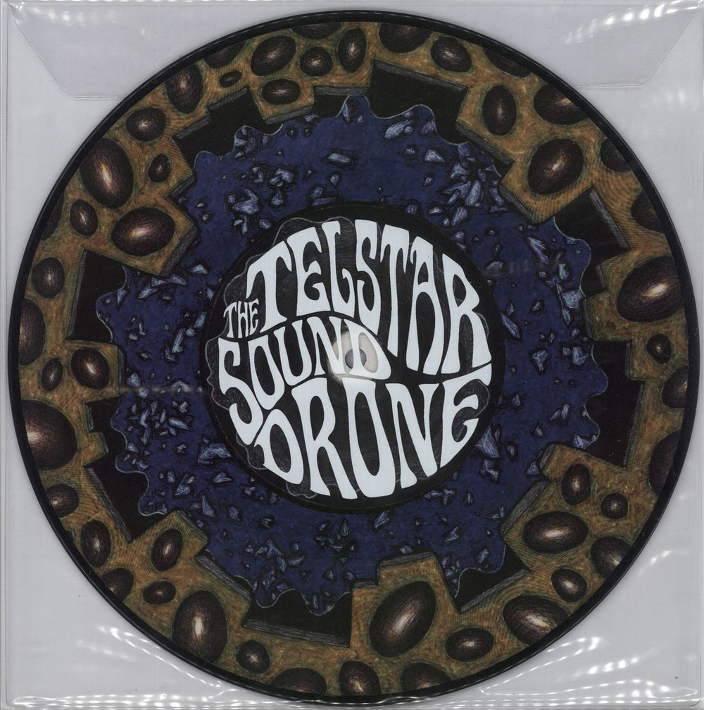 Telstar Sound Drone Feel It / Someone Danish 10" Vinyl Picture Disc (10 inch Record Single) SRCPD01