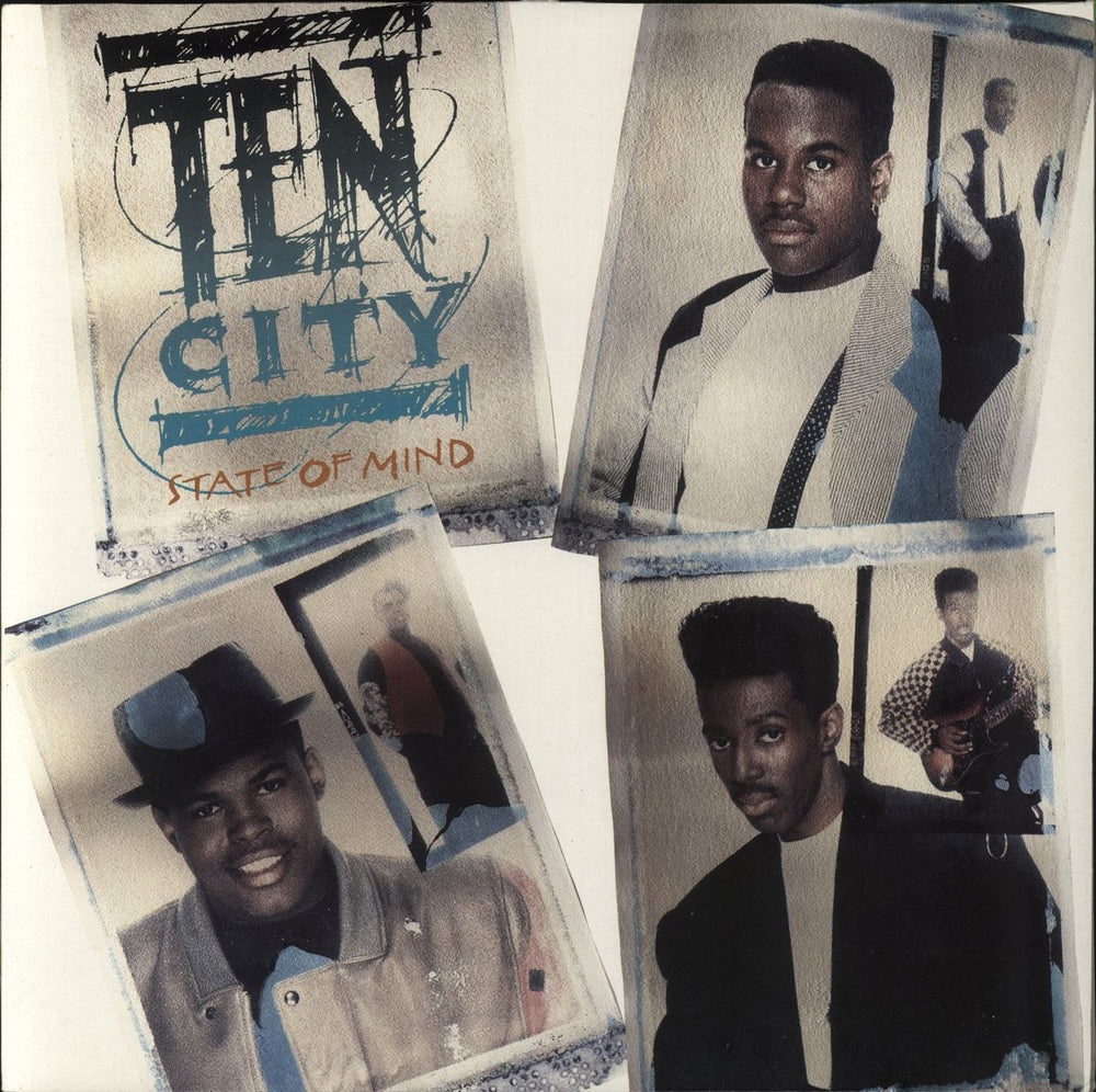 Ten City State Of Mind German vinyl LP album (LP record) WX393