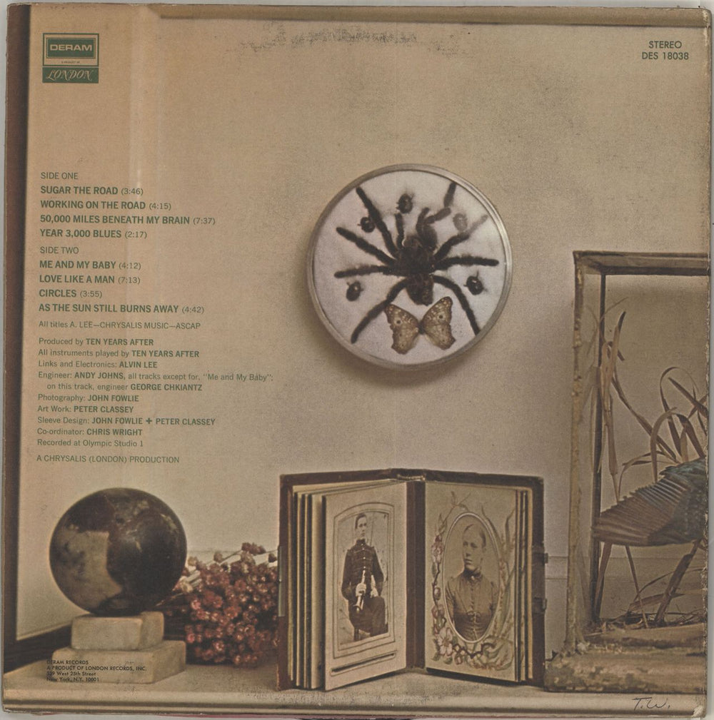 Ten Years After Cricklewood Green US vinyl LP album (LP record)